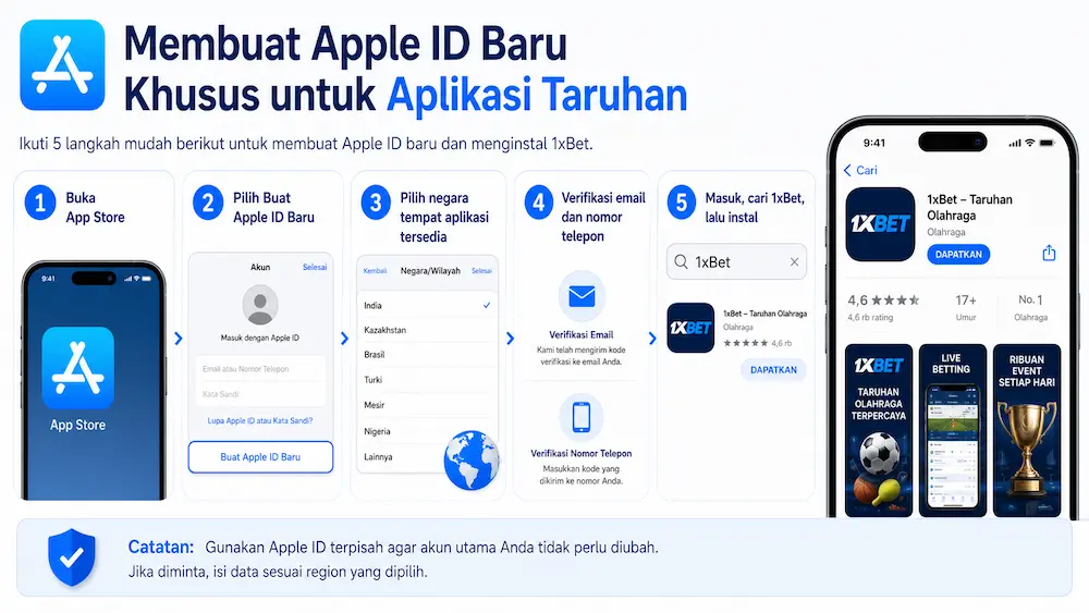 Membuat Apple ID Baru
